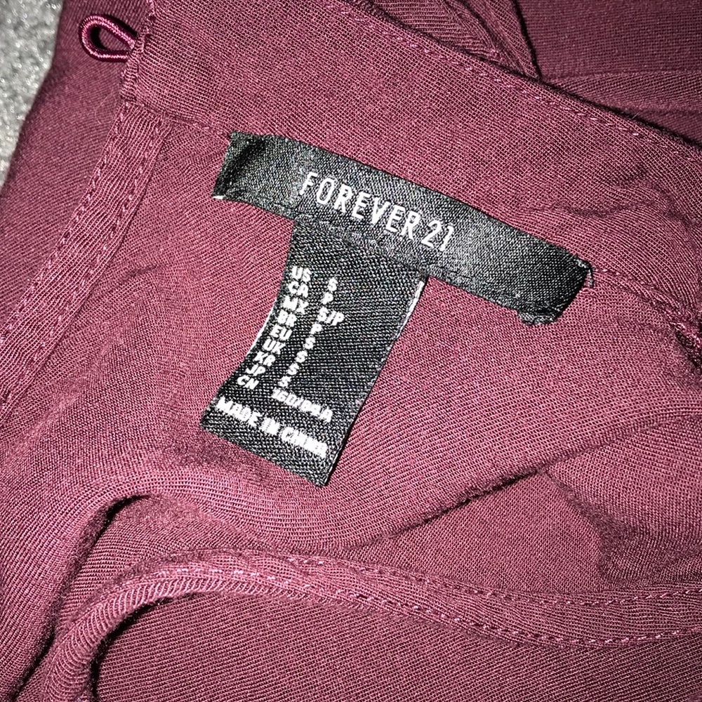 Forever 21 Long Sleeve Swing Dress